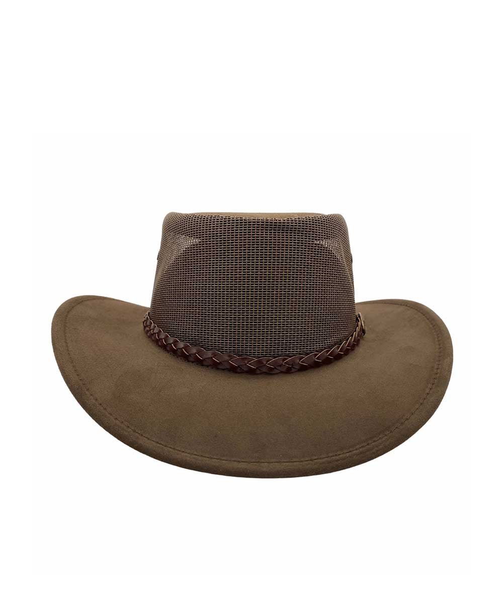 Jacaru Summer Breeze Suede Hat | Red Kado