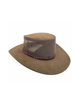 Jacaru Summer Breeze Suede Hat | Red Kado