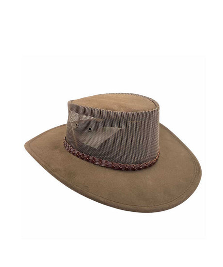 Jacaru Summer Breeze Suede Hat | Red Kado