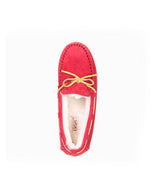 Women's UGG Fur Moccasin | Red Kado