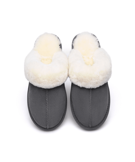 Men's UGG Fuzzy Slipper | Red Kado