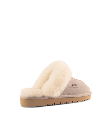 Men's UGG Fuzzy Slipper | Red Kado