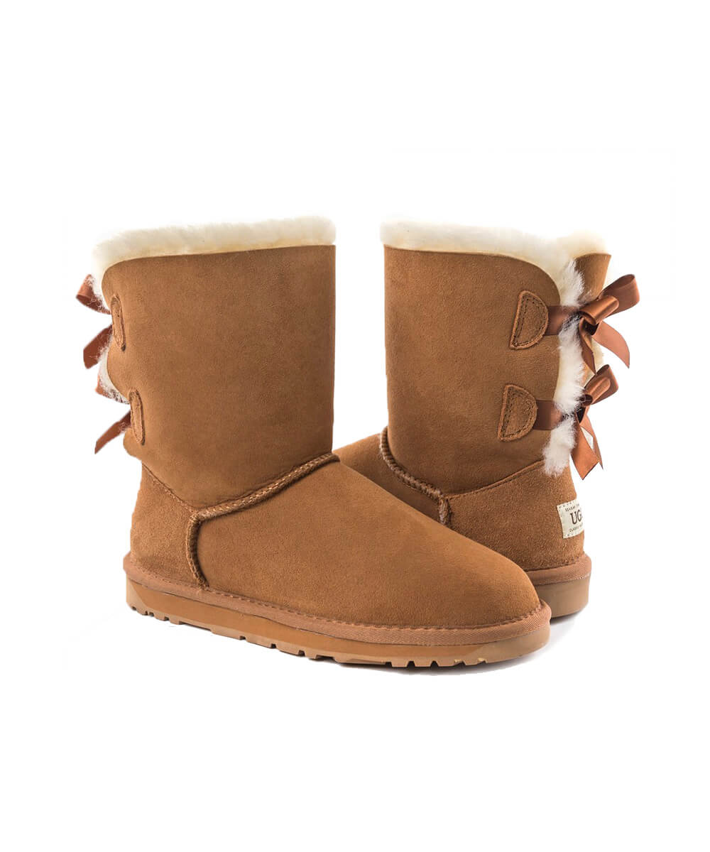 Women's UGG Short Ribbon | Red Kado