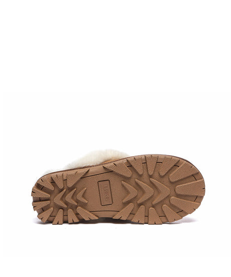 Men's UGG Banded Scuffs in Chestnut | Red Kado