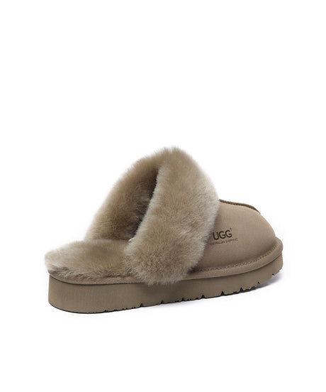 Women's UGG Fuzzy Summer Slippers | Red Kado