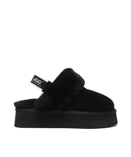 Women's UGG Platform Scuff Slipper | Red Kado