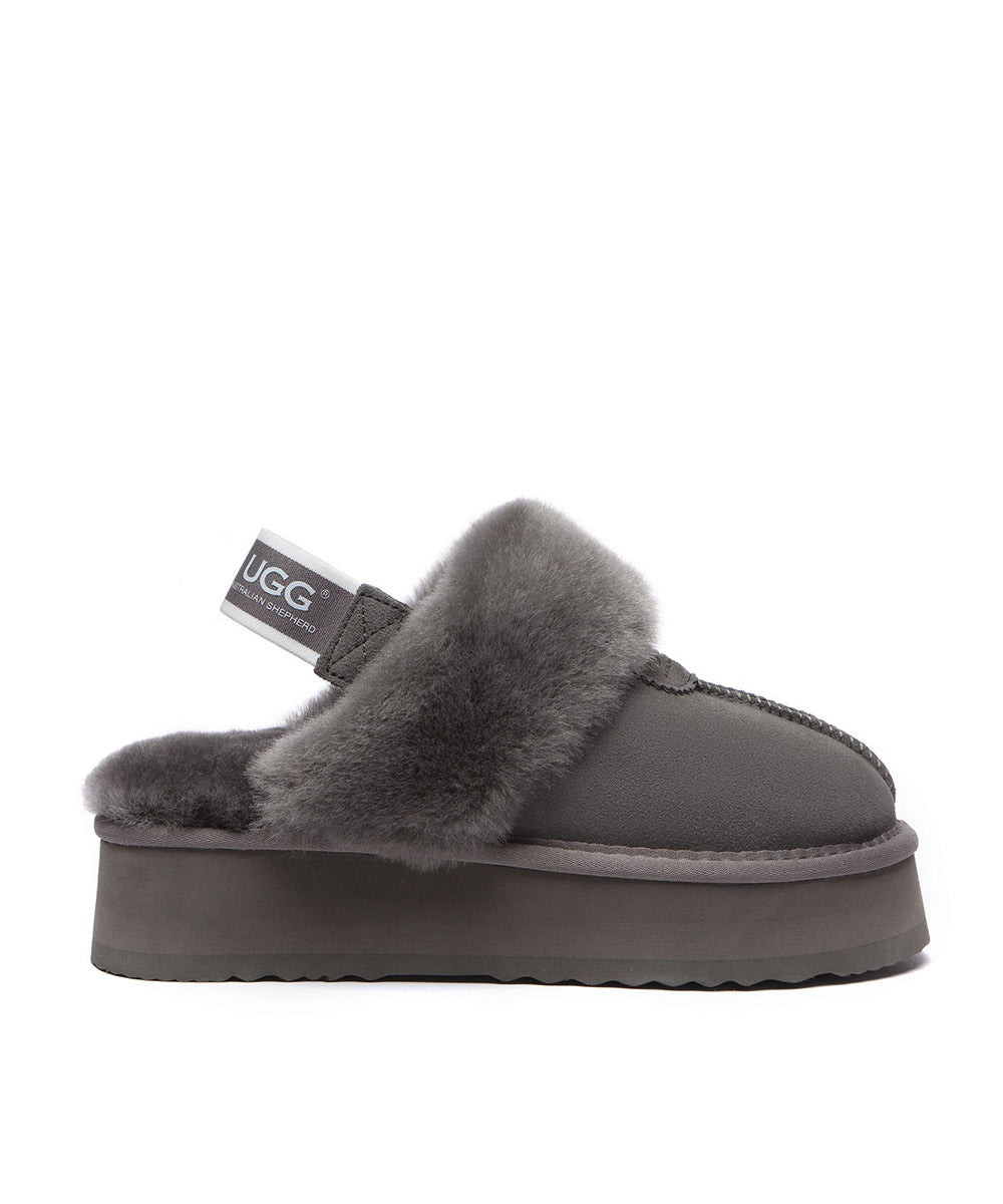 Women's UGG Platform Scuff Slipper | Red Kado