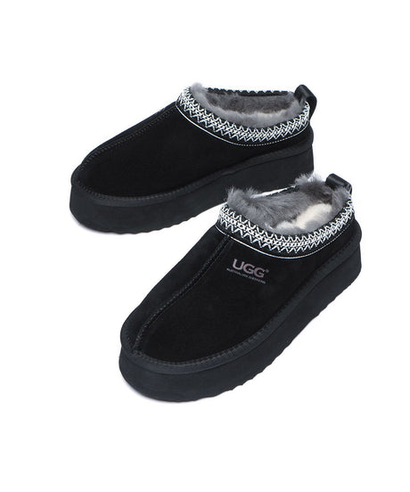 Women's UGG Tassy Platform Moccasin | Red Kado