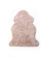 Australian Sheepskin Long Wool Rug in Camel