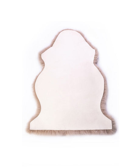 Australian Sheepskin Long Wool Rug in Camel