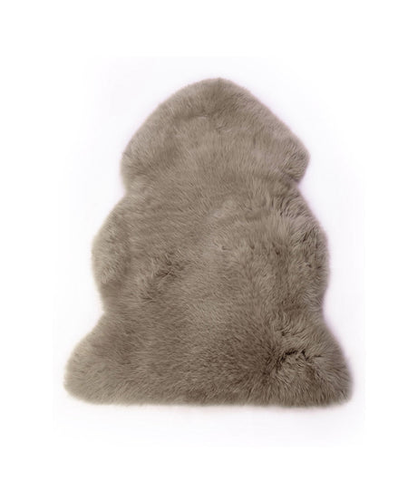 Australian Sheepskin Long Wool Rug in Mushroom