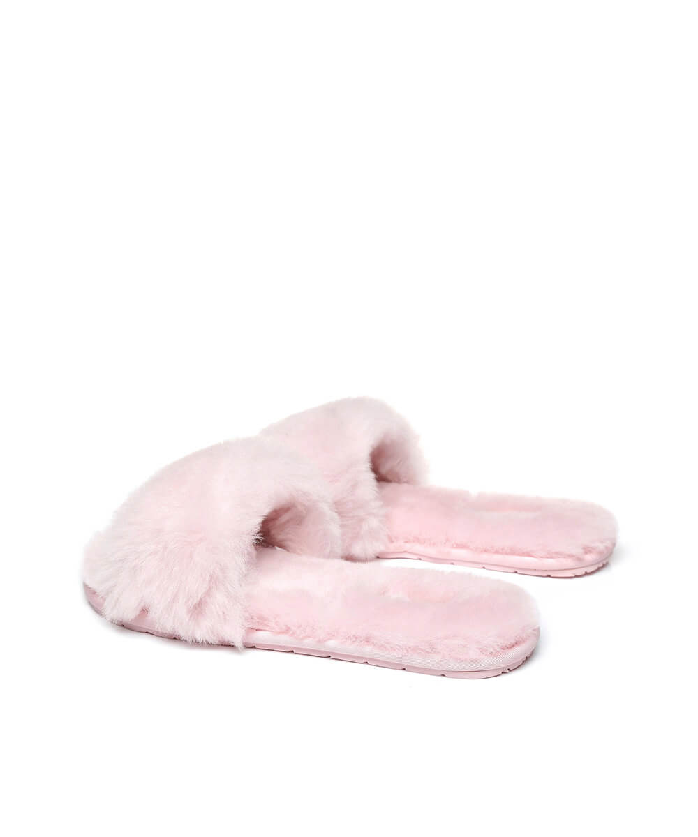 Women's UGG Flossy Slippers | Red Kado