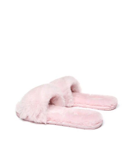 Women's UGG Flossy Slippers | Red Kado