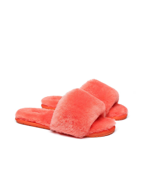 Women's UGG Flossy Slippers | Red Kado