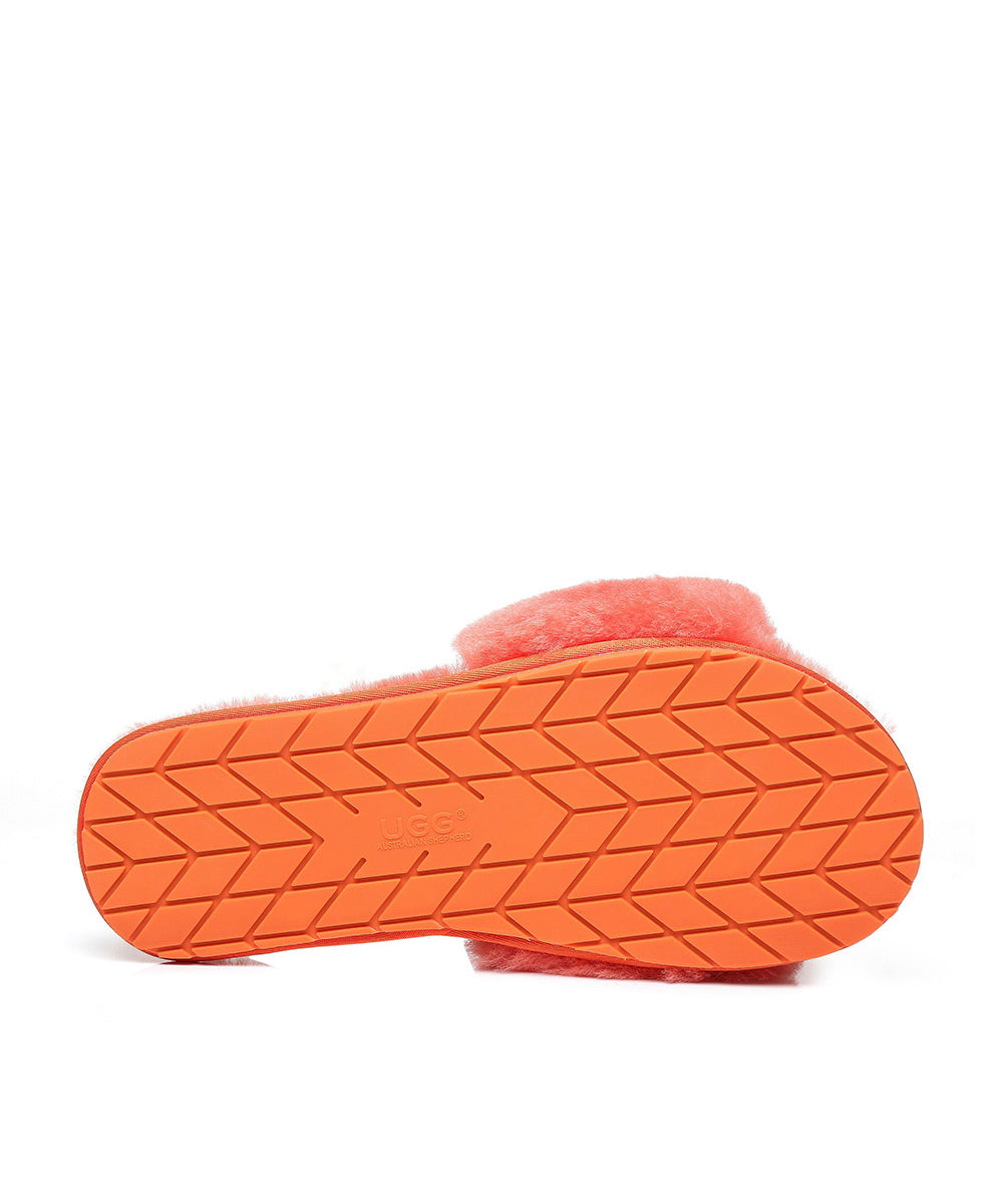 Women's UGG Flossy Slippers | Red Kado