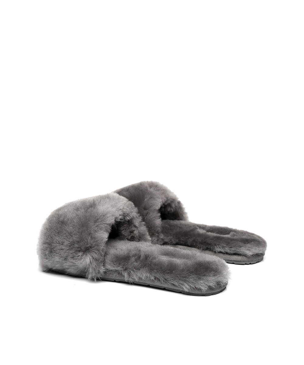 Women's UGG Flossy Slippers | Red Kado