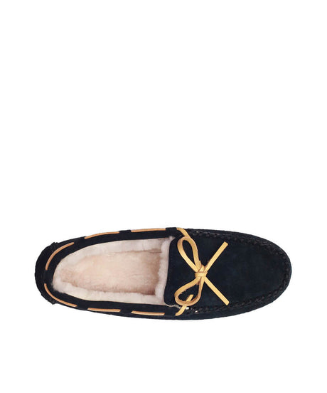 Women's UGG Fur Moccasin | Red Kado