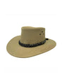 Jacaru Wallaroo Suede Hat | Red Kado