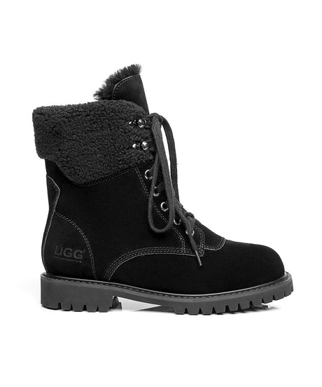 Women's UGG Mimi Lace Boots | Red Kado