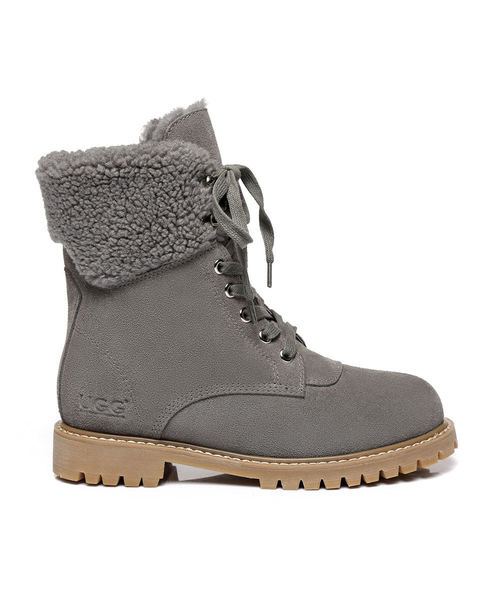 Women's UGG Mimi Lace Boots | Red Kado