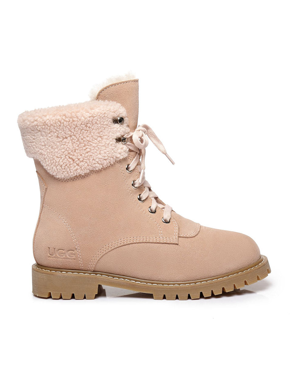 Women's UGG Mimi Lace Boots | Red Kado