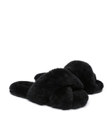 Women's UGG Premium Cross Over Slippers | Red Kado