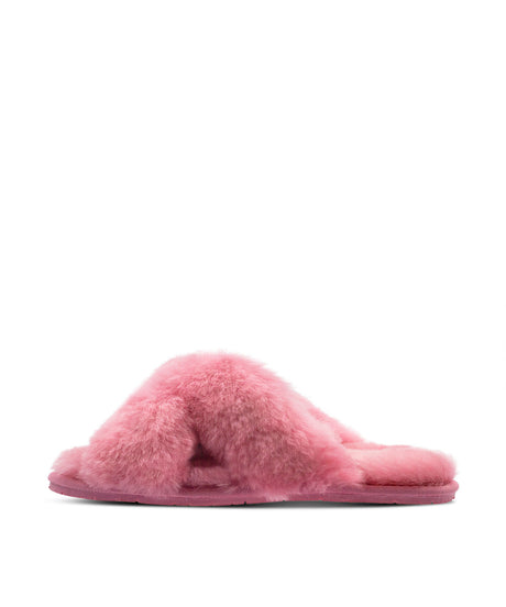 Women's UGG Premium Cross Over Slippers | Red Kado