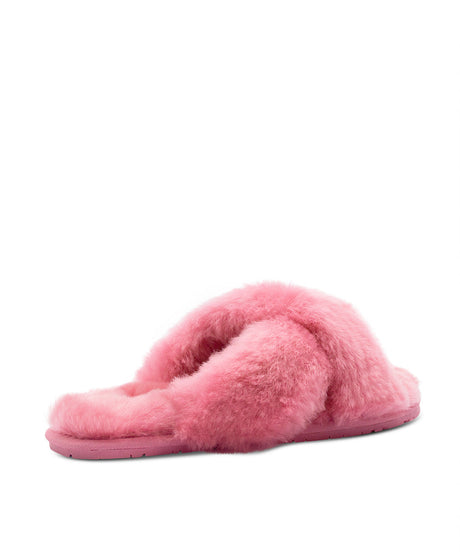 Women's UGG Premium Cross Over Slippers | Red Kado