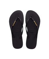Havaianas Women's Slim Metal Logo Thongs | Red Kado
