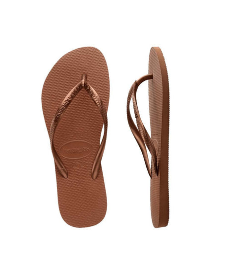 Havaianas Women's Slim Metallic Thongs | Red Kado