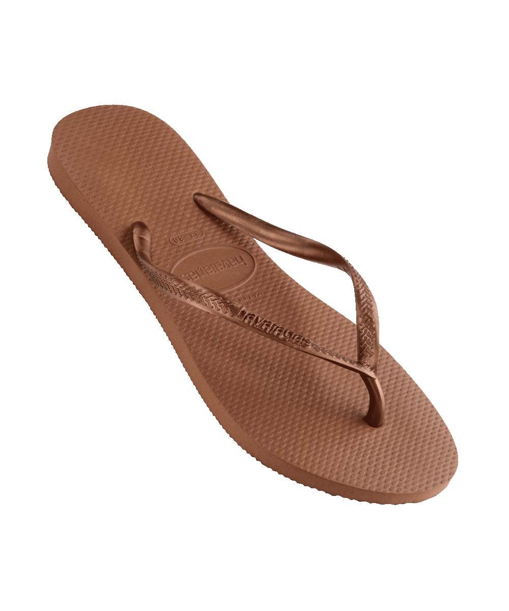 Havaianas Women's Slim Metallic Thongs | Red Kado