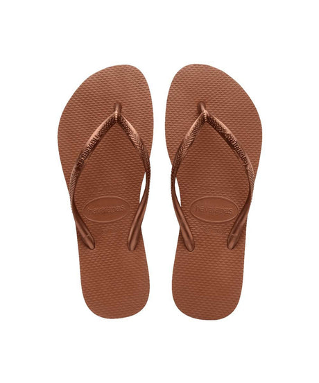 Havaianas Women's Slim Metallic Thongs | Red Kado