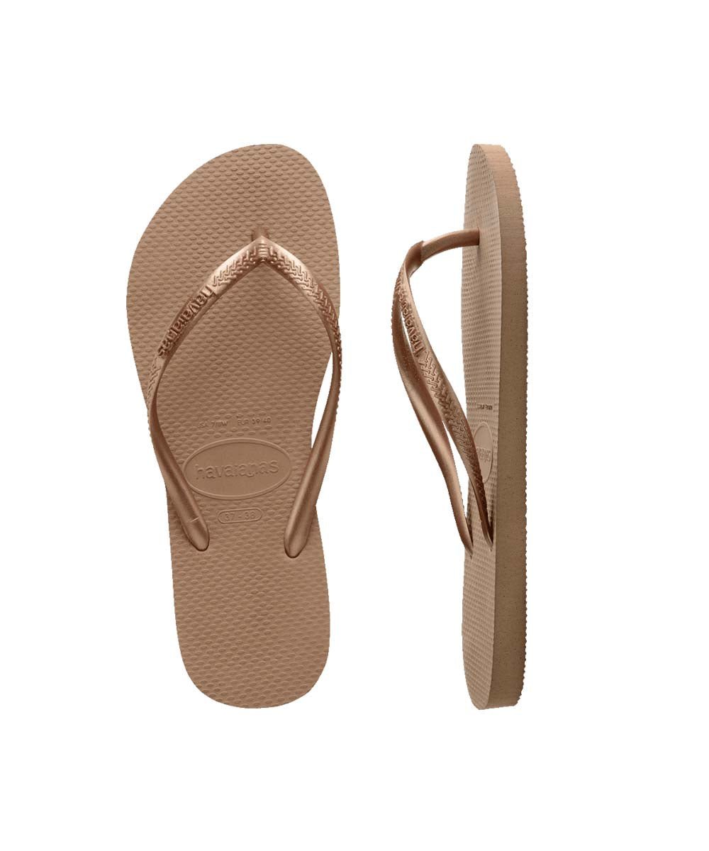 Havaianas Women's Slim Metallic Thongs | Red Kado