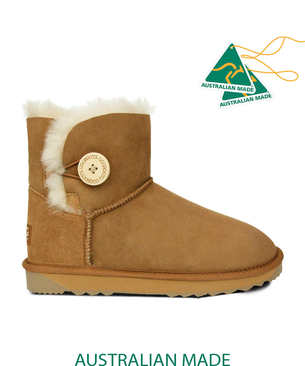 Women's UGG Premium Mini Button | Red Kado