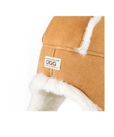 UGG Button Aviator Hat | Red Kado