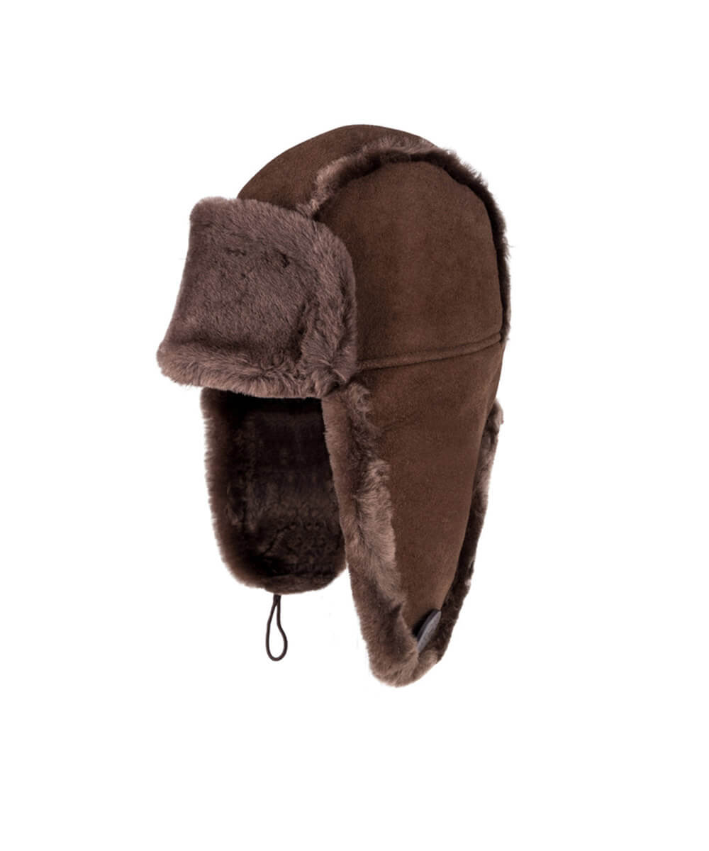 UGG Button Aviator Hat | Red Kado