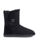 Women's Luxe Classic Mid Button UGG | Red Kado
