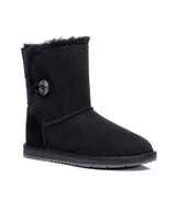 Men's Luxe Classic Mid Button UGG | Red Kado