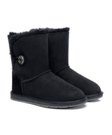 Women's Luxe Classic Mid Button UGG | Red Kado