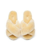 Women's UGG Premium Cross Over Slippers | Red Kado