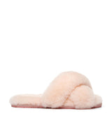 Women's UGG Premium Cross Over Slippers | Red Kado