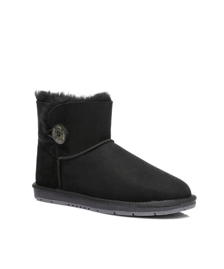 Men's Luxe Classic Mini UGG Button | Red Kado