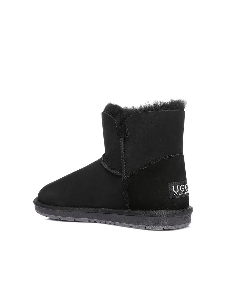 Men's Luxe Classic Mini UGG Button | Red Kado