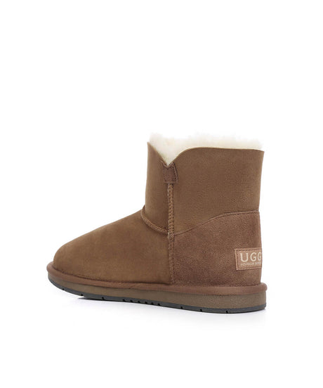 Men's Luxe Classic Mini UGG Button | Red Kado