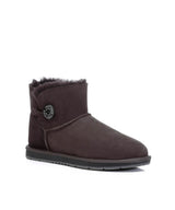 Men's Luxe Classic Mini UGG Button | Red Kado