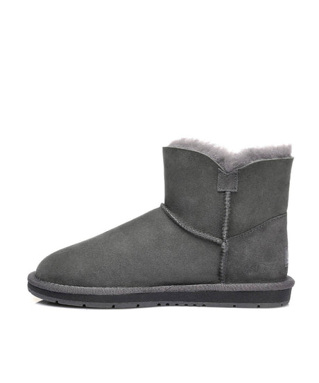 Women's Luxe Classic Mini UGG Button | Red Kado