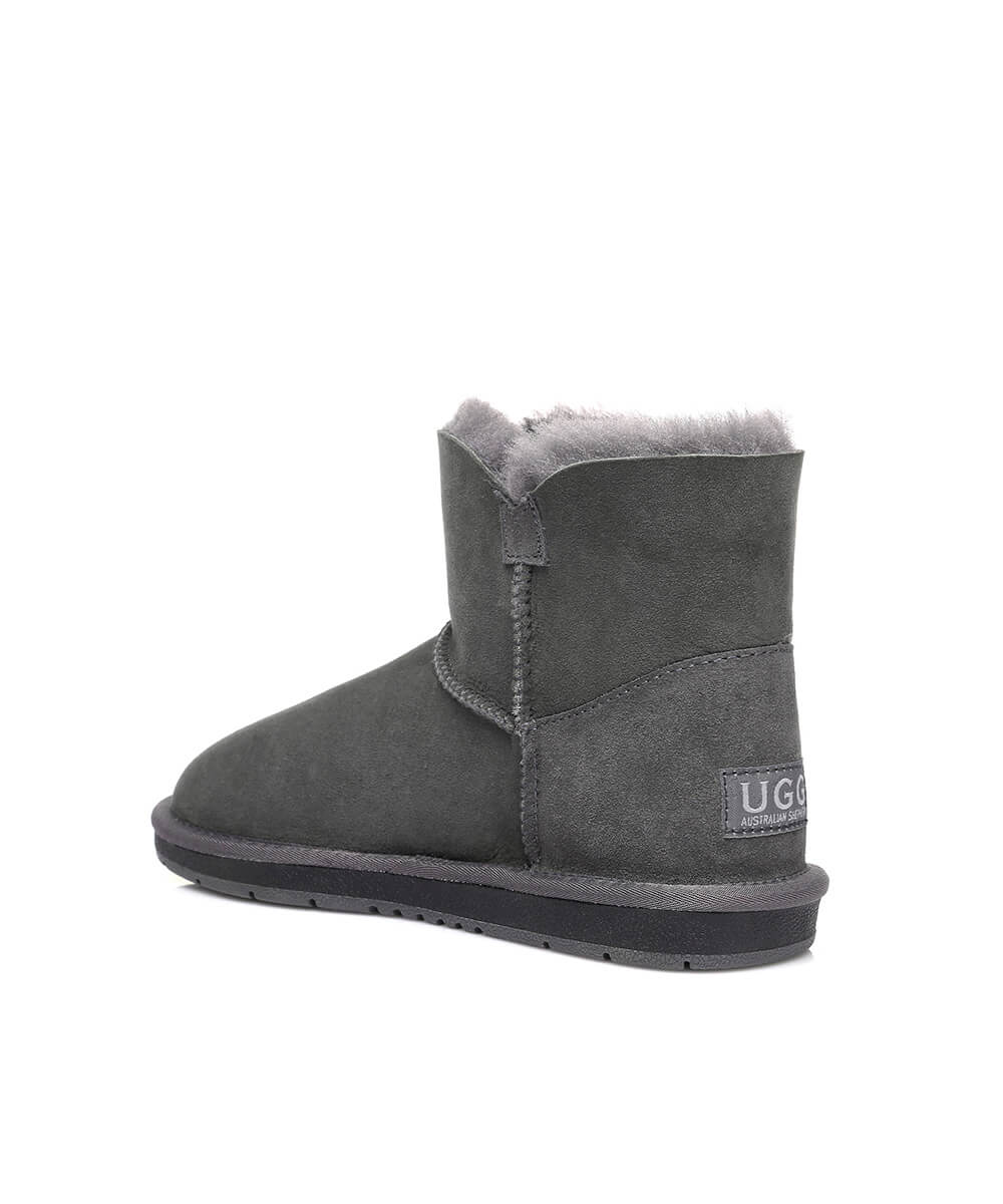 Men's Luxe Classic Mini UGG Button | Red Kado