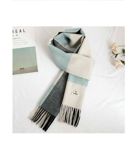 Wool Tartan Scarf | Red Kado