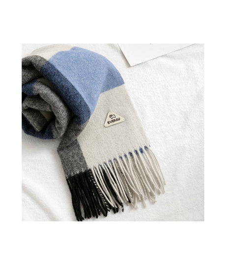 Wool Tartan Scarf | Red Kado